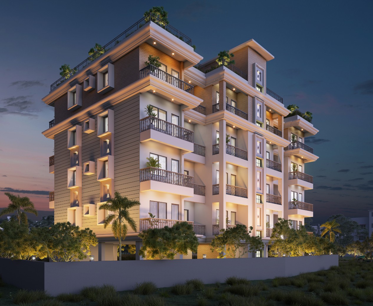 HP Ratnam premium 3 bhk in madanpur