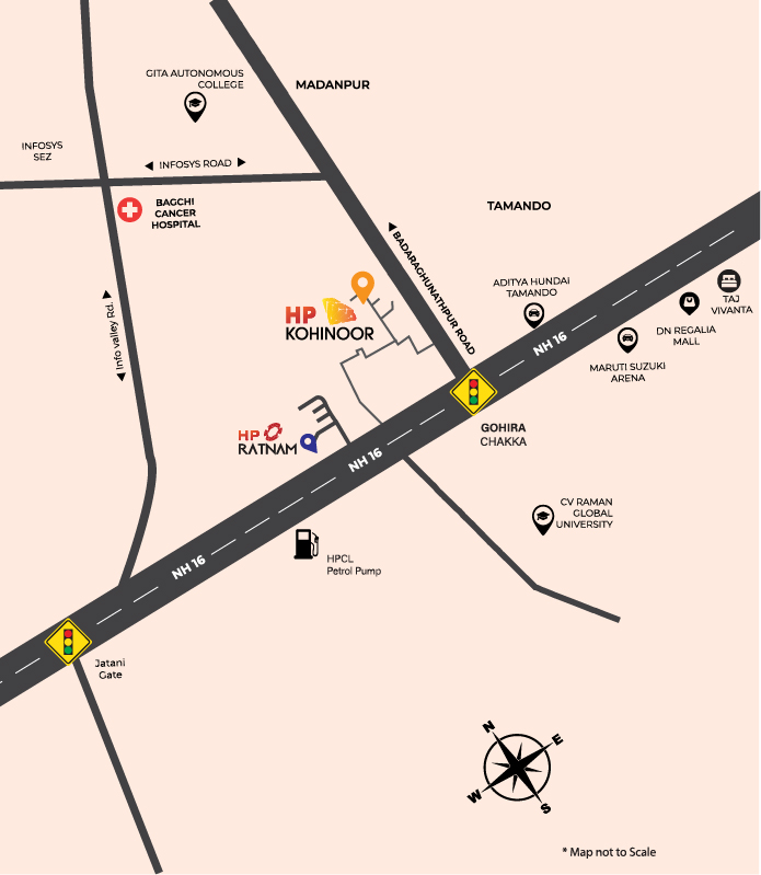HP KOHINOOR CUSTOM MAP